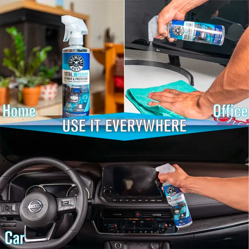 Средство для очистки и защиты салона авто Total Interior - 1893мл Средство для очистки и защиты салона авто Total Interior - 1893мл