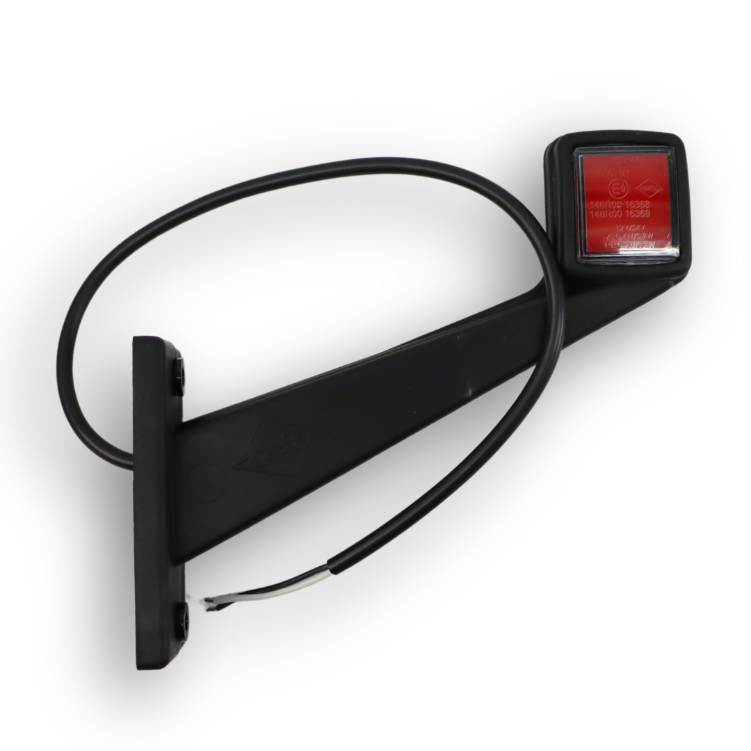 Фонарь габаритный рог NEON, 12-24V, 170*160; правый, HORPOL
