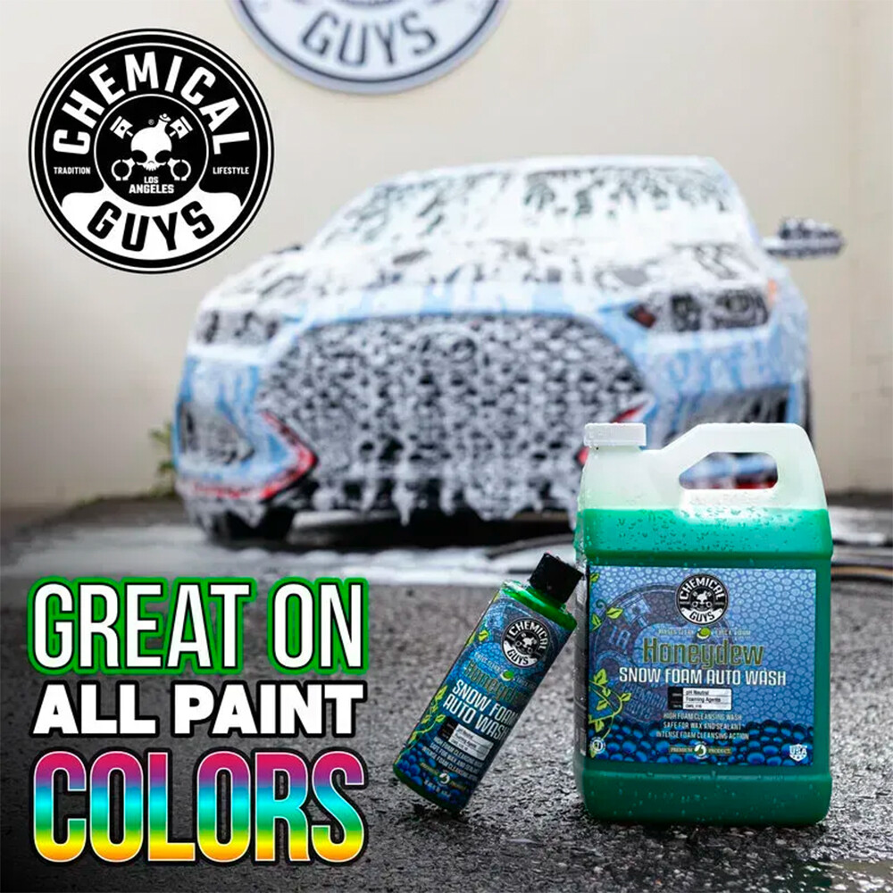 Автошампунь концентрированный с медовым ароматом Honeydew Snow Foam Extreme Suds Cleansing Wash Shampoo - 1893мл Автошампунь концентрированный с медовым ароматом Honeydew Snow Foam Extreme Suds Cleansing Wash Shampoo - 1893мл