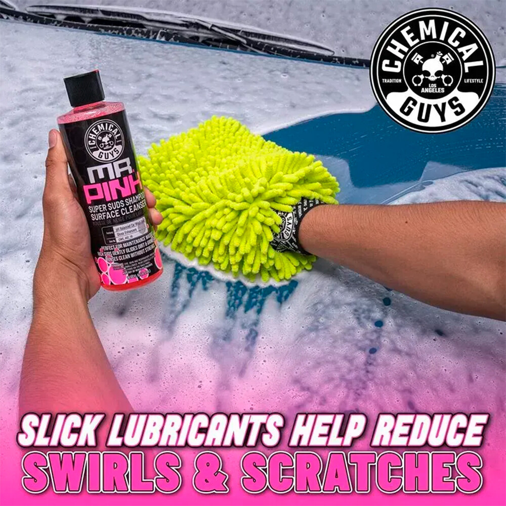 Автошампунь Mr.Pink Super Suds Superior Surface Cleanser Car Wash Shampoo - 3785мл