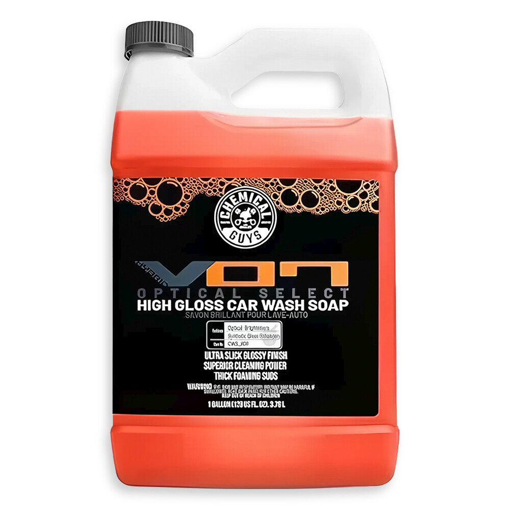 Автошампунь с эффектом оптического блеска Hybrid V07 Optical Select High Suds and Brilliant Shine Car Wash Soap - 3785 мл Автошампунь с эффектом оптического блеска Hybrid V07 Optical Select High Suds and Brilliant Shine Car Wash Soap - 3785 мл