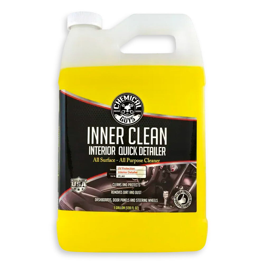 Средство для очистки и защиты интерьера Innerclean Interior Quick Detailer and Protectant - аромат ананаса - 3785мл Средство для очистки и защиты интерьера Innerclean Interior Quick Detailer and Protectant - аромат ананаса - 3785мл