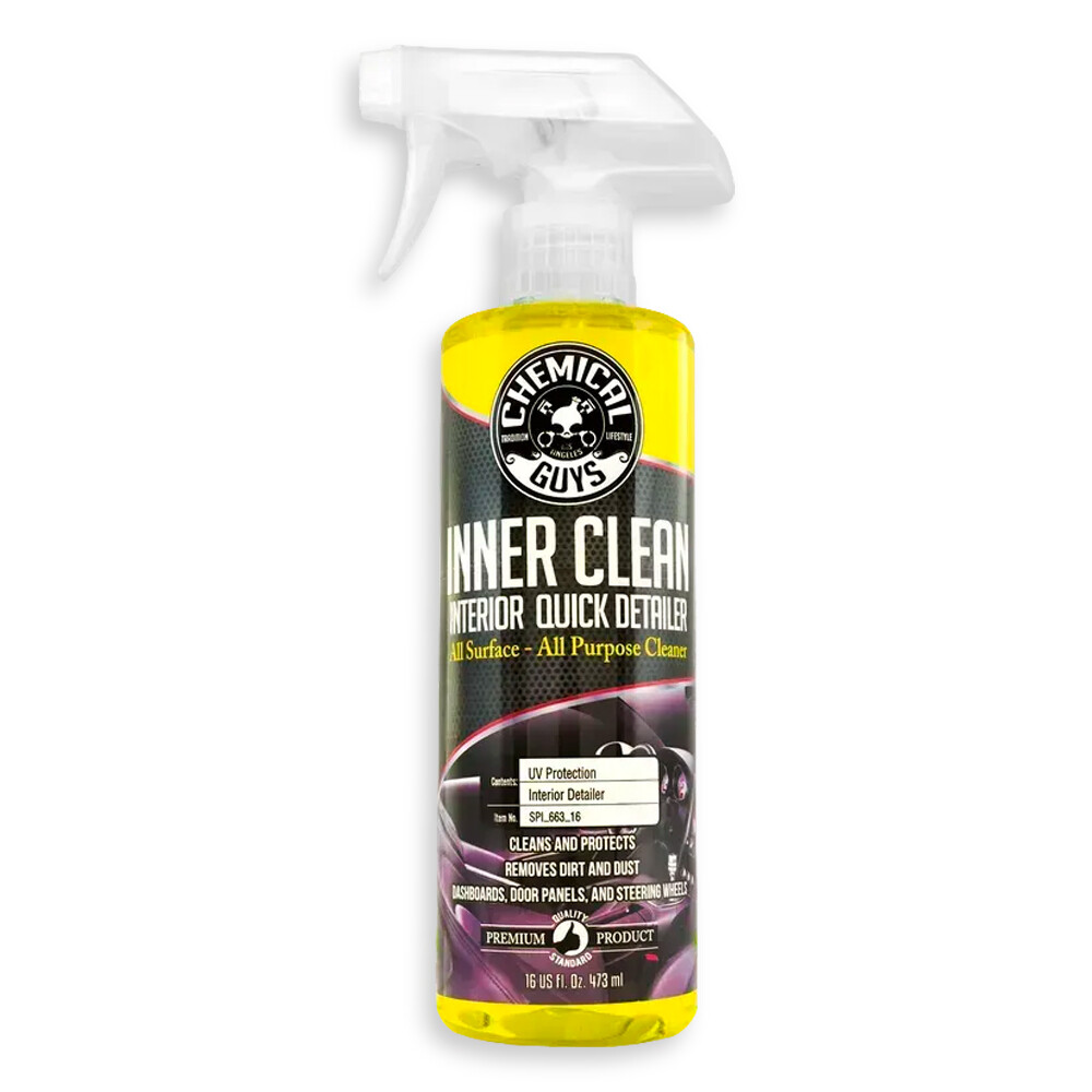 Средство для очистки и защиты интерьера Innerclean Interior Quick Detailer and Protectant - аромат ананаса - 473мл Средство для очистки и защиты интерьера Innerclean Interior Quick Detailer and Protectant - аромат ананаса - 473мл