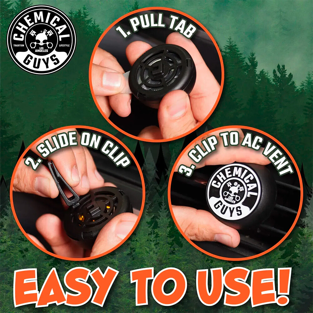 Ароматизатор на решетку кондиционера Happy Trail Outdoorsy Pine Scent Vent Clip Air Freshener