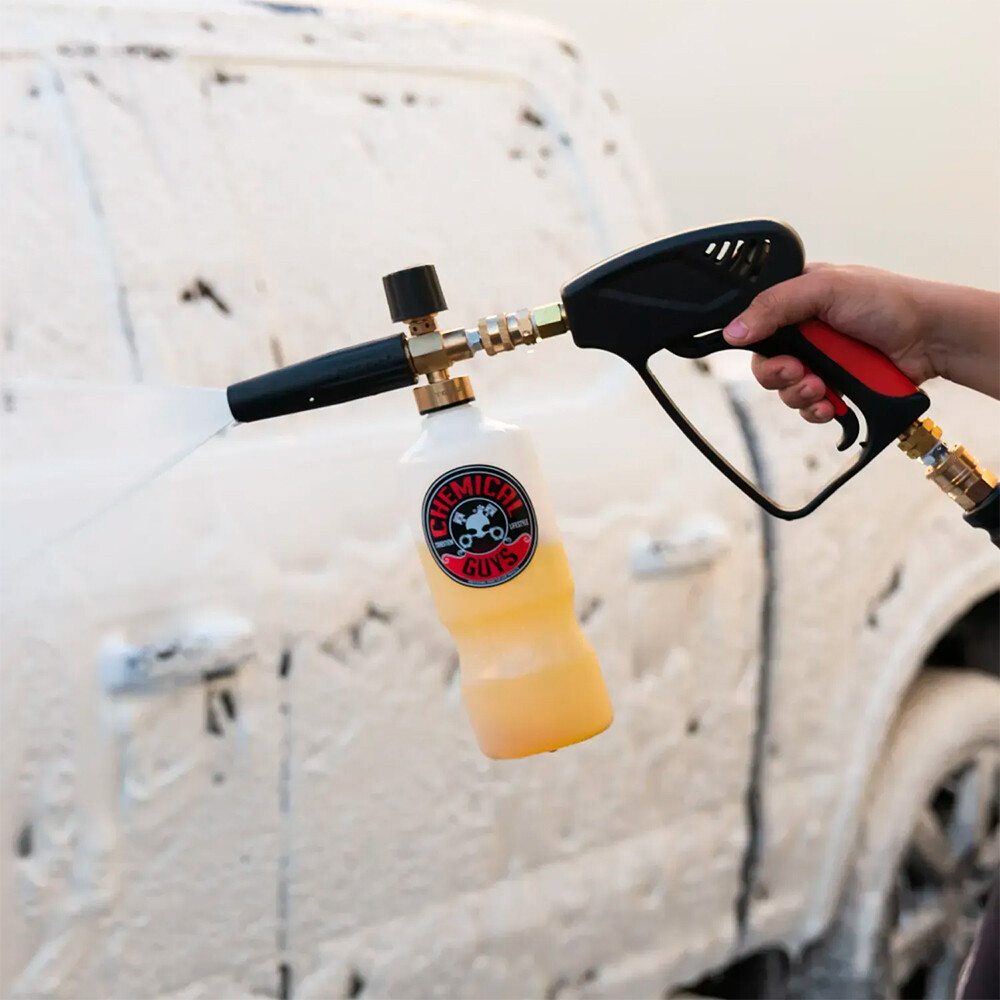 Пистолет для мойки высокого давления Torq Snubby Pressure Washer Gun - Foam Cannon Attachment Пистолет для мойки высокого давления Torq Snubby Pressure Washer Gun - Foam Cannon Attachment