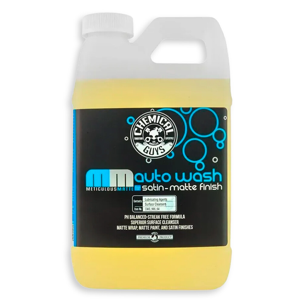 Автошампунь для матовых покрытий, пленок, и винила Autowash for Crisp Satin and Matte Finishes - 1893мл Автошампунь для матовых покрытий, пленок, и винила Autowash for Crisp Satin and Matte Finishes - 1893мл