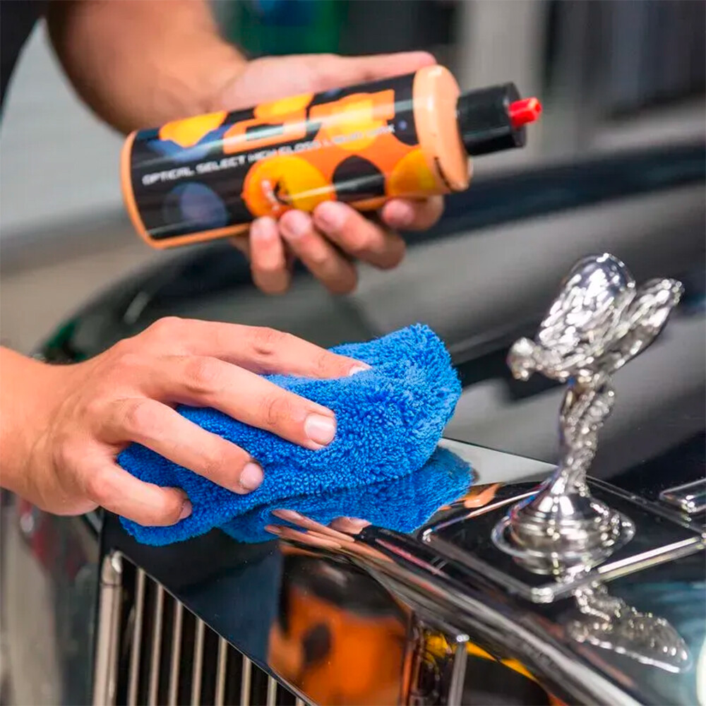 Аппликатор микрофибровый Monster Fluff Premium Applicator, Blue Аппликатор микрофибровый Monster Fluff Premium Applicator, Blue