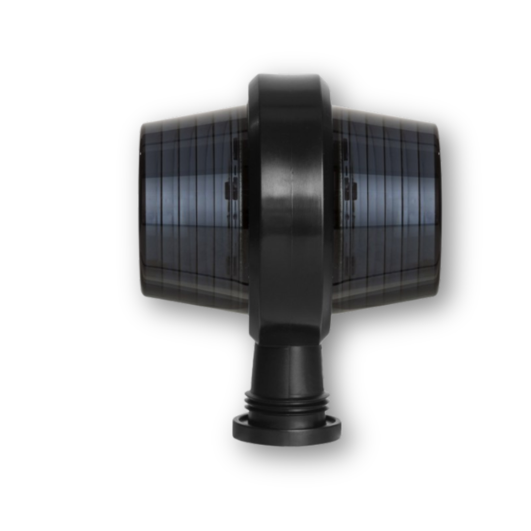 Фонарь габаритный рог LED, красно-белый, 12/24V «GRAPHITE» (HORPOL)