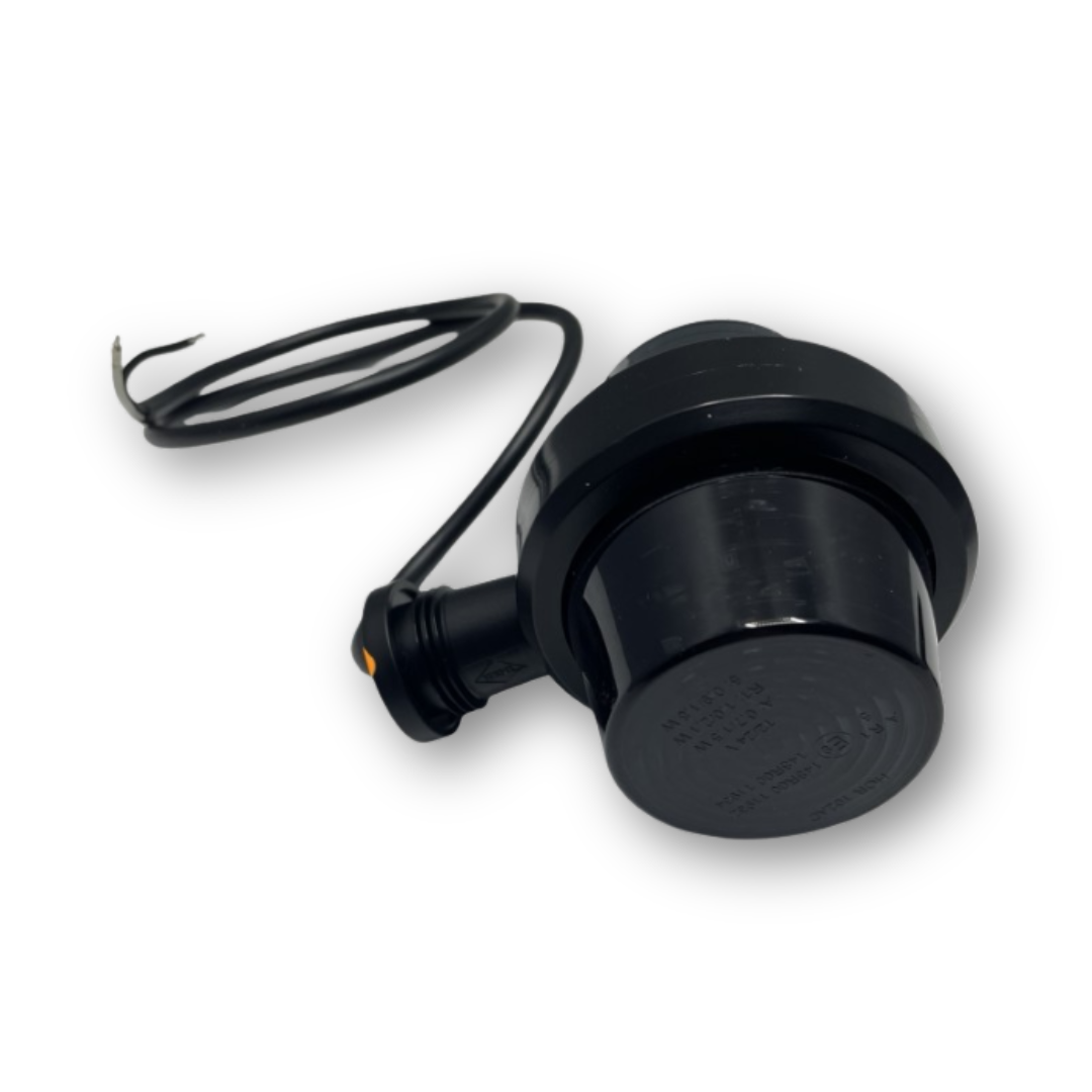 Фонарь габаритный рог LED желтый, 12/24V, «GRAPHITE» (HORPOL)