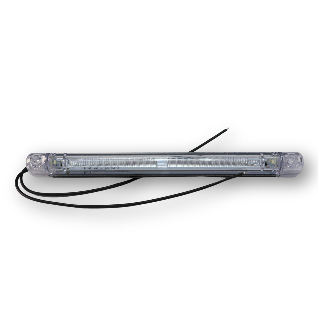 Фонарик габаритный задний LED красный, 12/24V (WAS)
