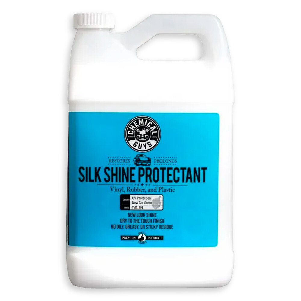 Защитное покрытие сатиновое для винила, резины, пластика Silk Shine Vinyl, Rubber, Plastic Satin Protectant Dressing - 3785мл
