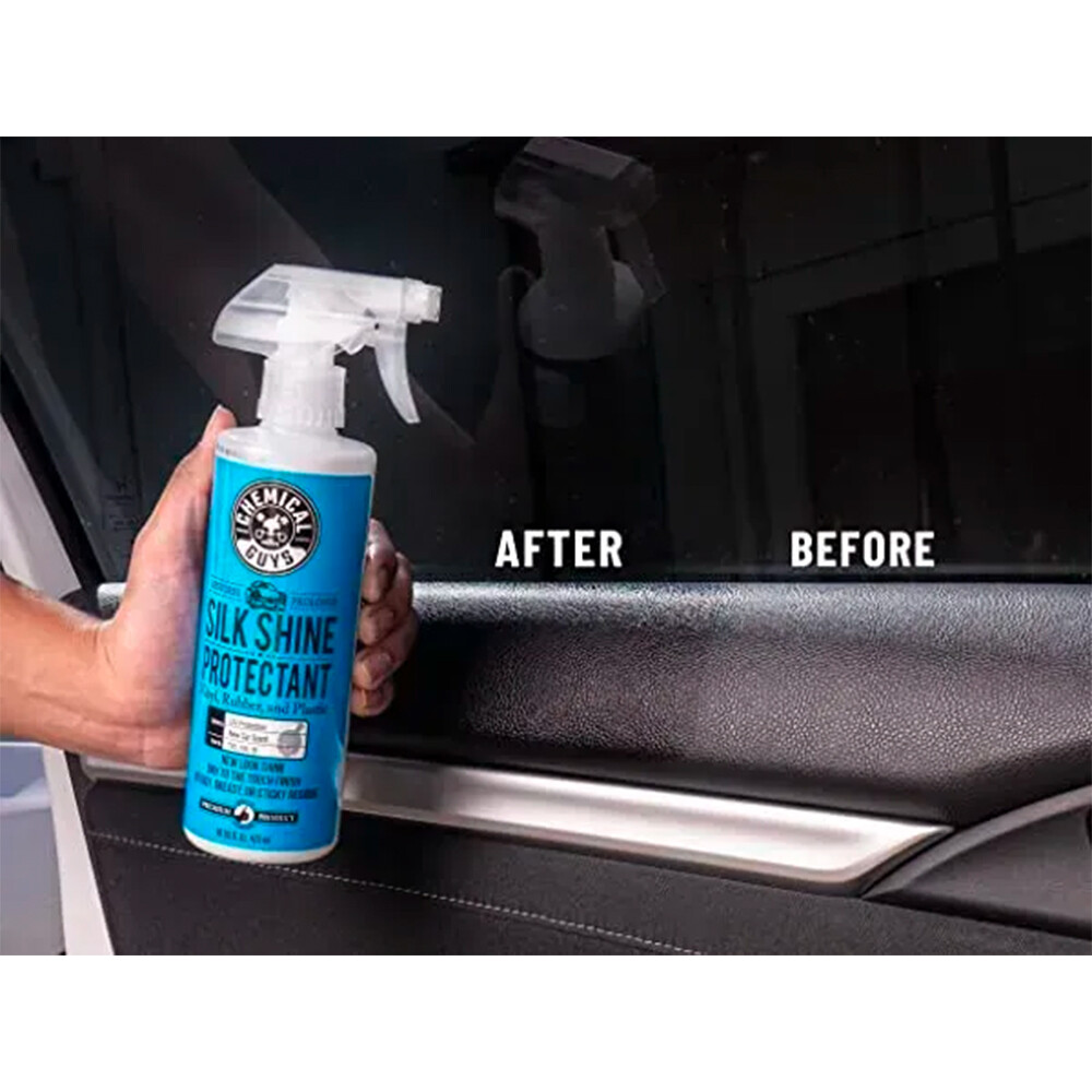 Защитное покрытие сатиновое для винила, резины, пластика Silk Shine Vinyl, Rubber, Plastic Satin Protectant Dressing - 3785мл