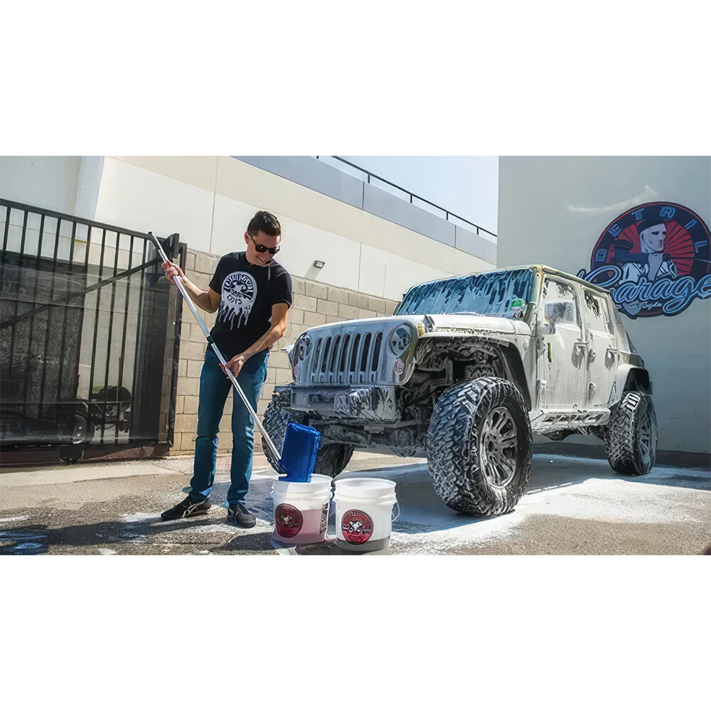 Телескопическая ручка для швабры для мойки авто Easy Reach Heavy Duty Extended Pole