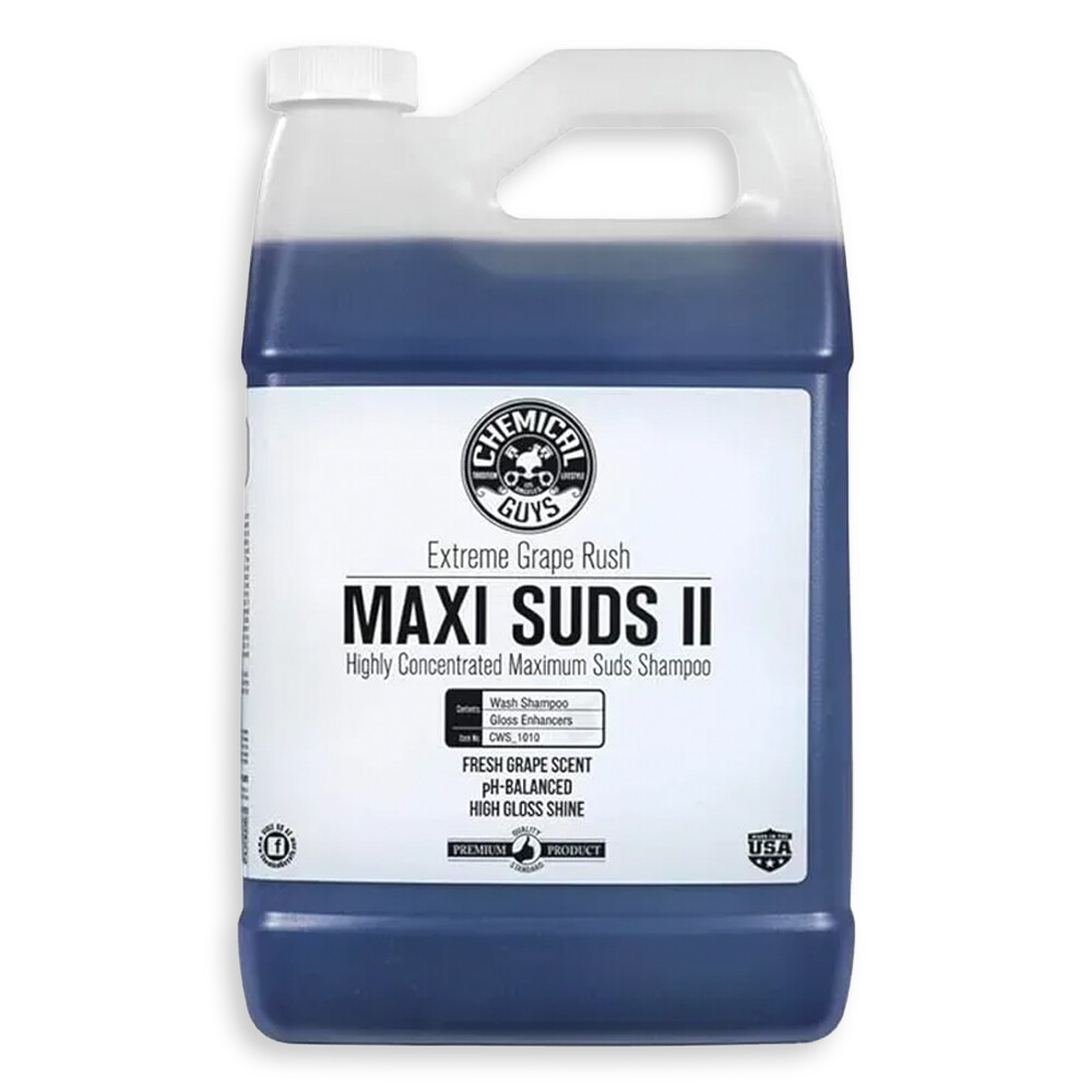 Автошампунь супер пена с усилителем блеска - экстремальный виноградный Baxi Suds II - 3785мл Автошампунь супер пена с усилителем блеска - экстремальный виноградный Baxi Suds II - 3785мл