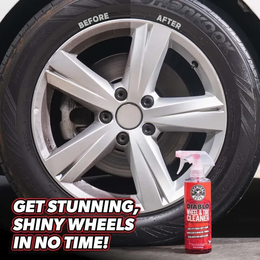 Очиститель для колес готовый к использованию Diablo Gel Oxygen Infused Foam Wheel and Rim Cleaner - 473мл