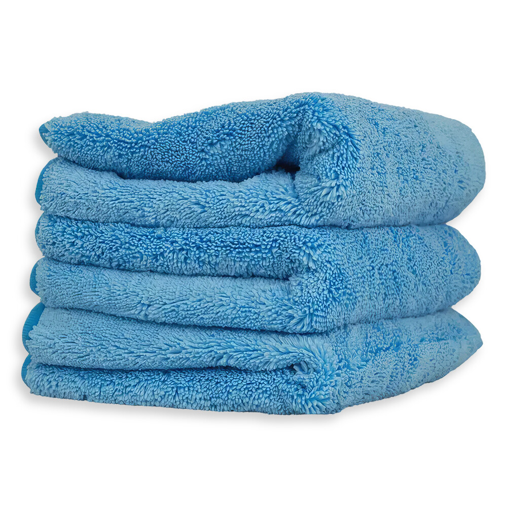 Полотенце супер плюшевое, микрофибра, синее Super Plush Towel 40x40см 3 шт Полотенце супер плюшевое, микрофибра, синее Super Plush Towel 40x40см 3 шт