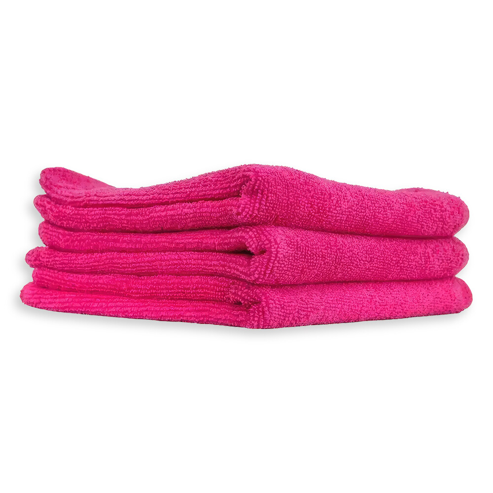 Полотенце микрофибровое Ultra Fine Microfiber Towel 40x40 см - Pink 3 шт Полотенце микрофибровое Ultra Fine Microfiber Towel 40x40 см - Pink 3 шт
