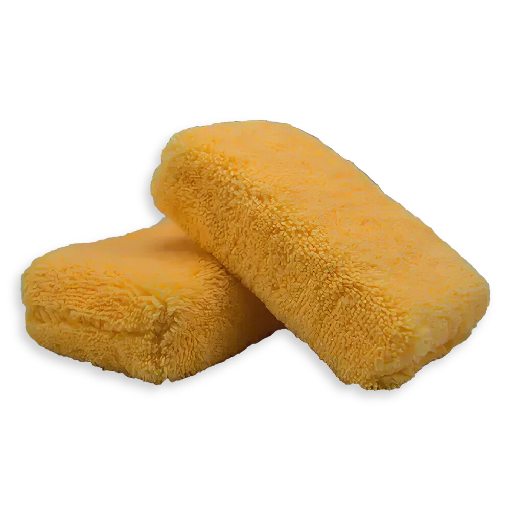 Аппликатор микрофибровый Monster Fluff Premium Applicator, Orange 2 шт Аппликатор микрофибровый Monster Fluff Premium Applicator, Orange 2 шт