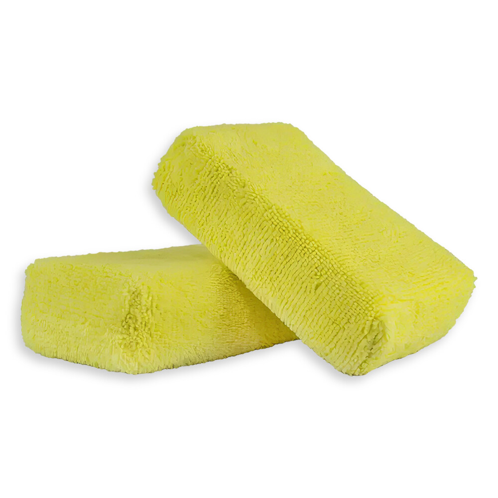 Аппликатор микрофибровый Premium Grade Workhorse Microfiber Applicator, Yellow 2 шт Аппликатор микрофибровый Premium Grade Workhorse Microfiber Applicator, Yellow 2 шт