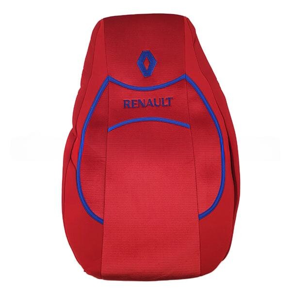 Чехол на сиденья ÇAPALI Renault Premium (2005-2013) (пилот), красный