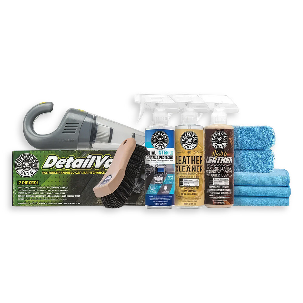 Набор для чистки и защиты кожаного салона Leather Interior Vlean & Protect Kit Набор для чистки и защиты кожаного салона Leather Interior Vlean & Protect Kit