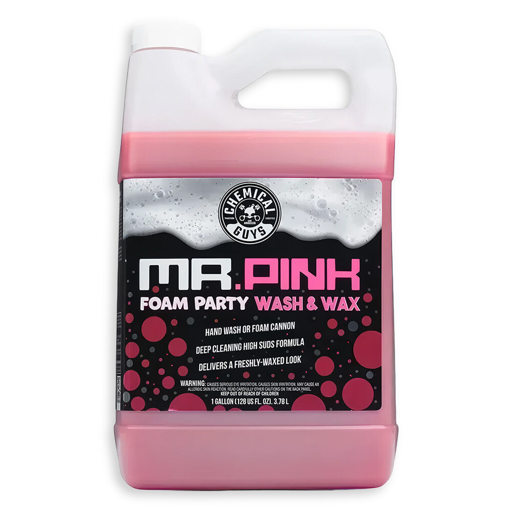 Автошампунь с воском Mr.Pink Foam Party™ - 3785 мл Автошампунь с воском Mr.Pink Foam Party™ - 3785 мл