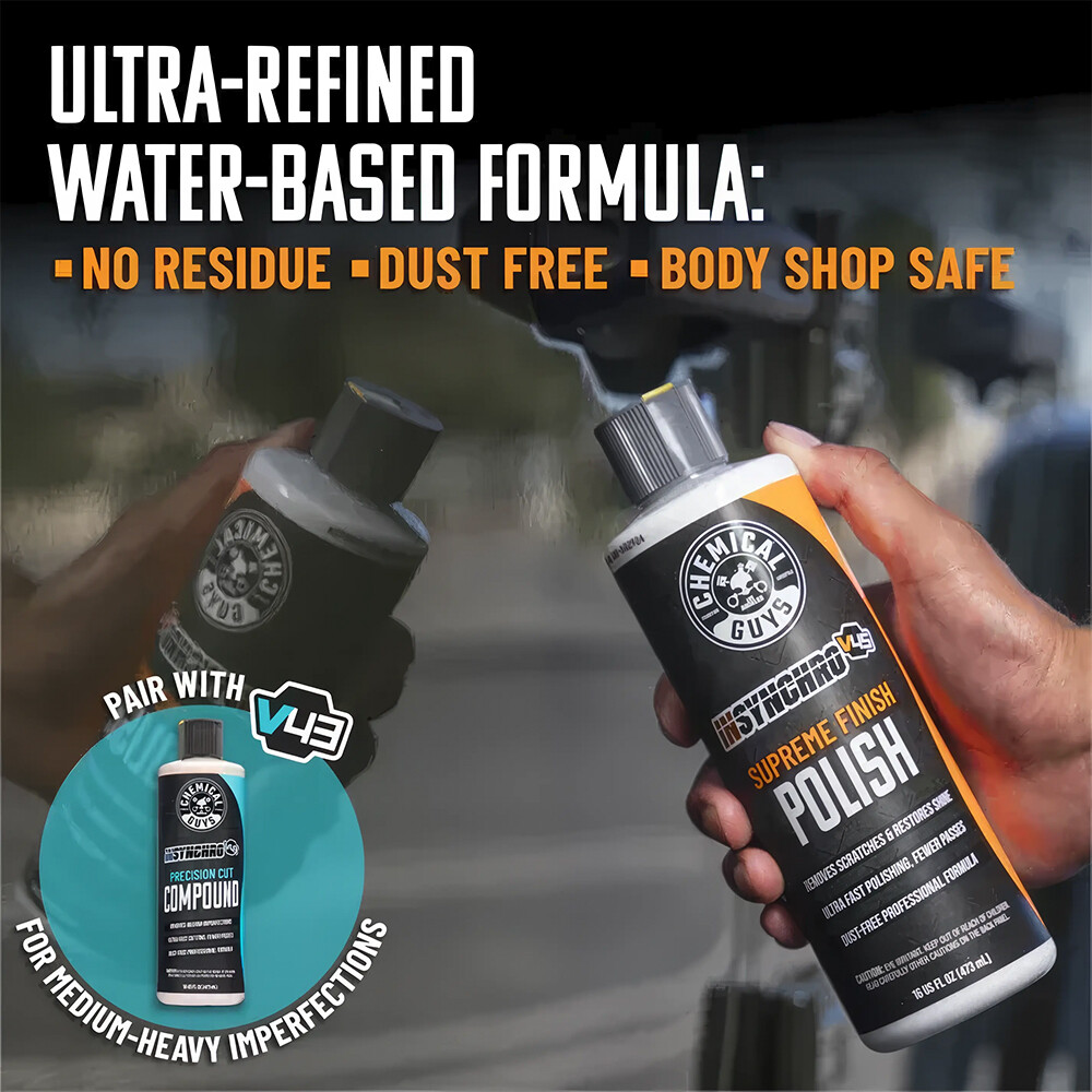 Паста полировальная мелкоабразивная Insynchro V45 Supreme Finish Polish - 473мл