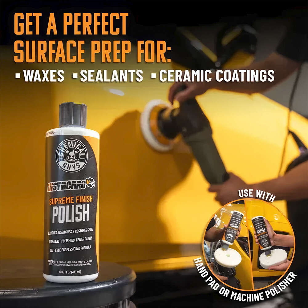 Паста полировальная мелкоабразивная Insynchro V45 Supreme Finish Polish - 473мл