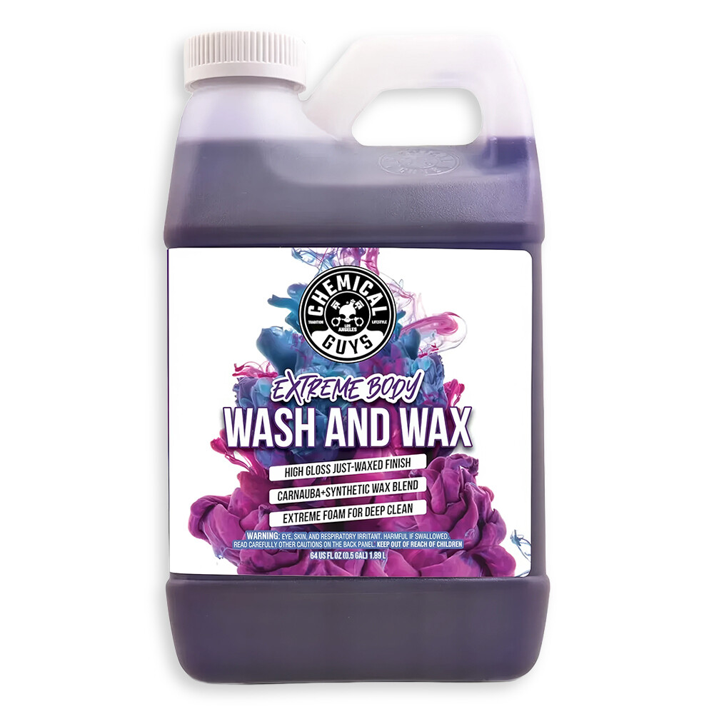Автошампунь ультраконцентрированный с двумя восками Extreme Body Wash Plus Wax - 1893мл