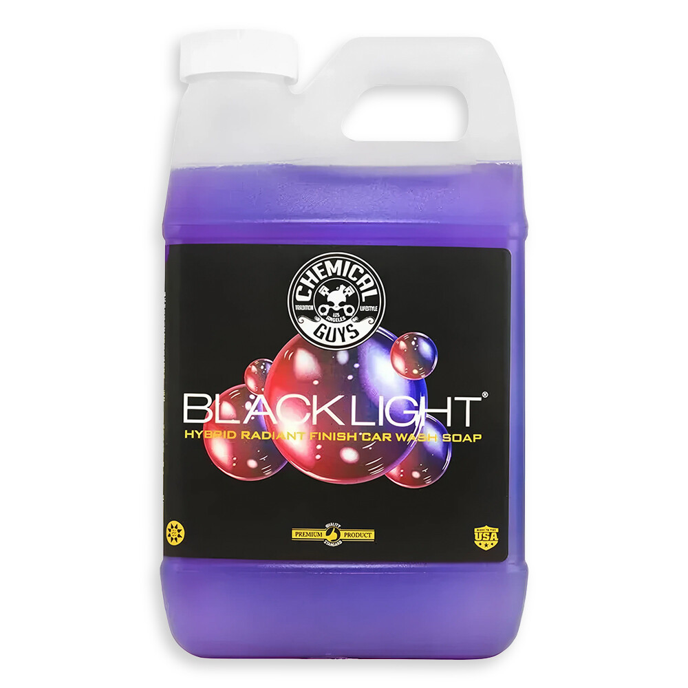 Автошампунь для черных и темных оттенков Black Light Hybrid Radiant Finish Car Wash Soap For Black and Dark Colored Cars - 1893 мл Автошампунь для черных и темных оттенков Black Light Hybrid Radiant Finish Car Wash Soap For Black and Dark Colored Cars - 1893 мл