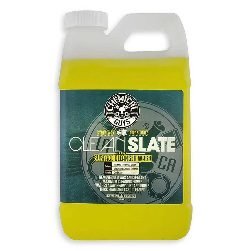 Автошампунь для глубокой очистки поверхности и удаления воска Clean Slate Wax Stripping Wash - 1893 мл Автошампунь для глубокой очистки поверхности и удаления воска Clean Slate Wax Stripping Wash - 1893 мл