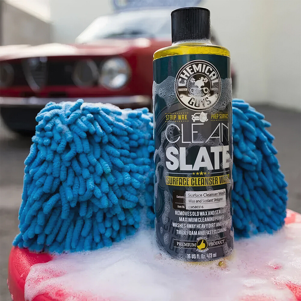 Автошампунь для глубокой очистки поверхности и удаления воска Clean Slate Wax Stripping Wash - 1893 мл Автошампунь для глубокой очистки поверхности и удаления воска Clean Slate Wax Stripping Wash - 1893 мл