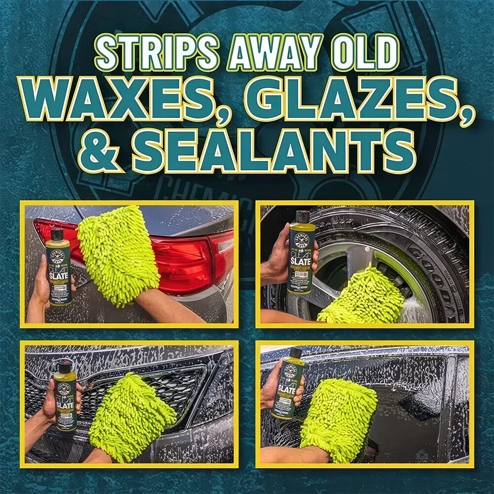 Автошампунь для глубокой очистки поверхности и удаления воска Clean Slate Wax Stripping Wash - 1893 мл Автошампунь для глубокой очистки поверхности и удаления воска Clean Slate Wax Stripping Wash - 1893 мл