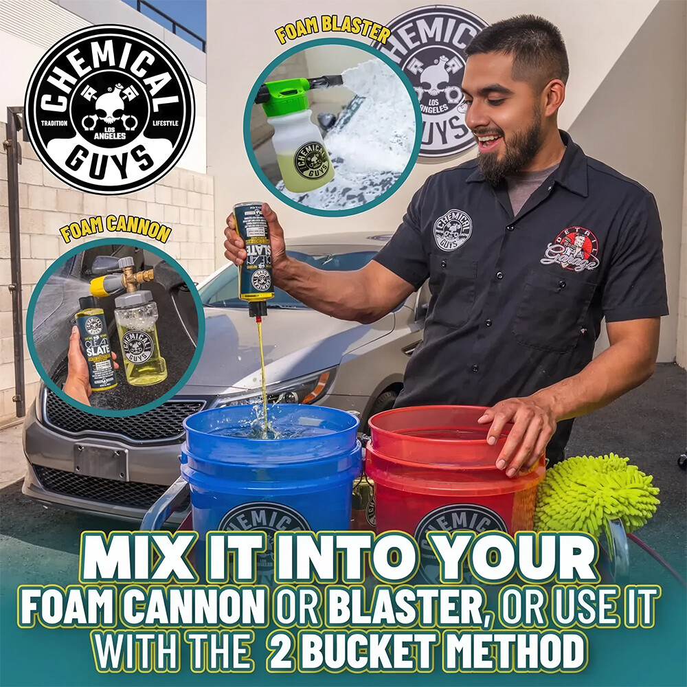 Автошампунь для глубокой очистки поверхности и удаления воска Clean Slate Wax Stripping Wash - 1893 мл Автошампунь для глубокой очистки поверхности и удаления воска Clean Slate Wax Stripping Wash - 1893 мл