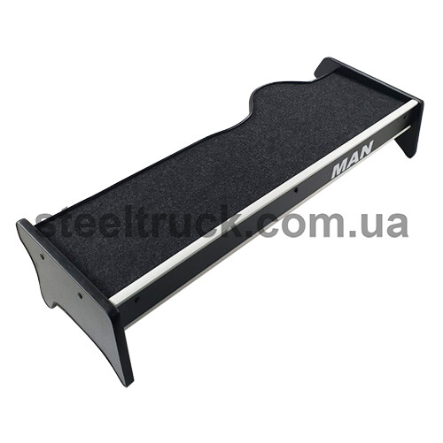 Полка кабины длинная MAN TGA XL\Gray\
