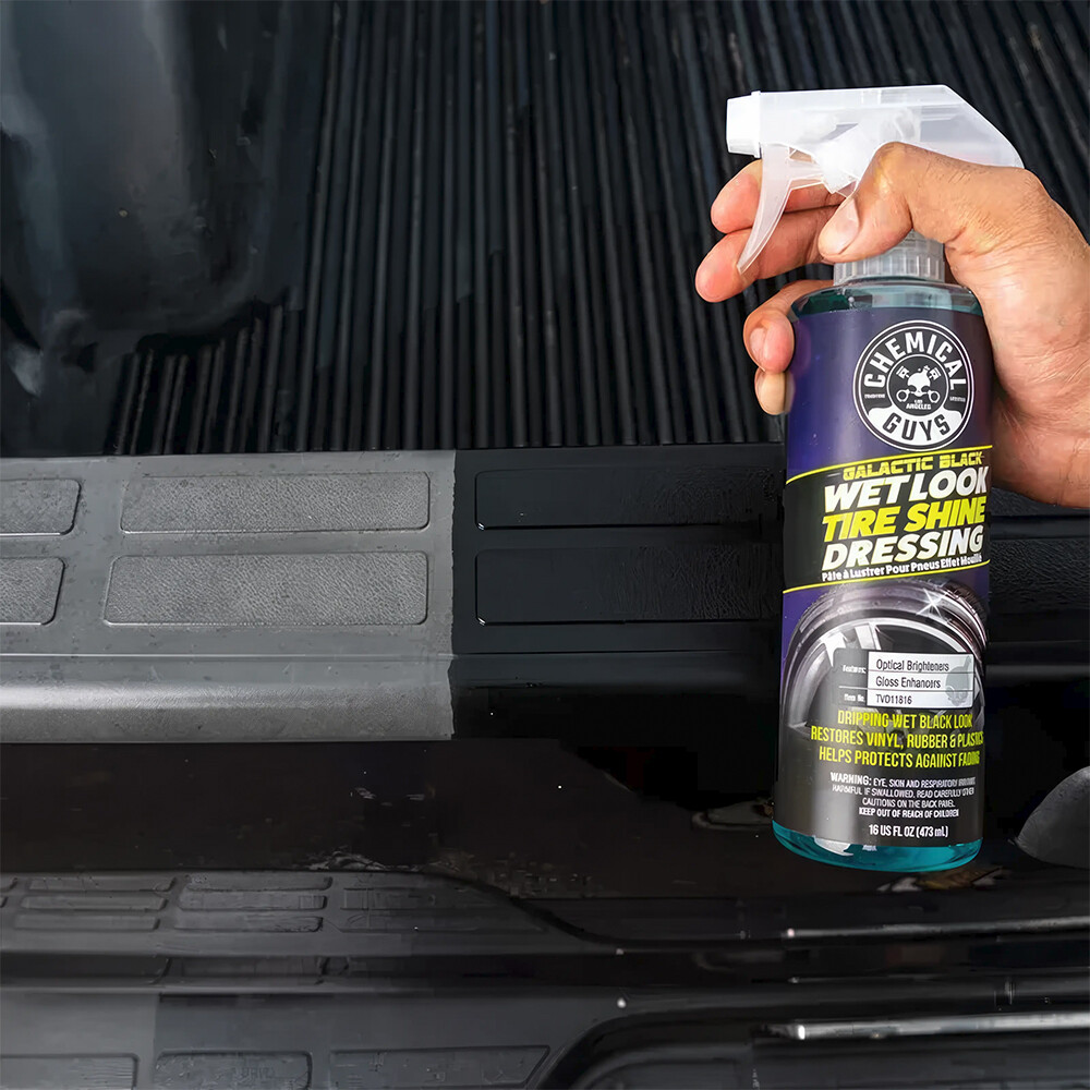 Защитное средство для резины Galactic Black Wet Look Tire Shine Dressing - 3785 мл