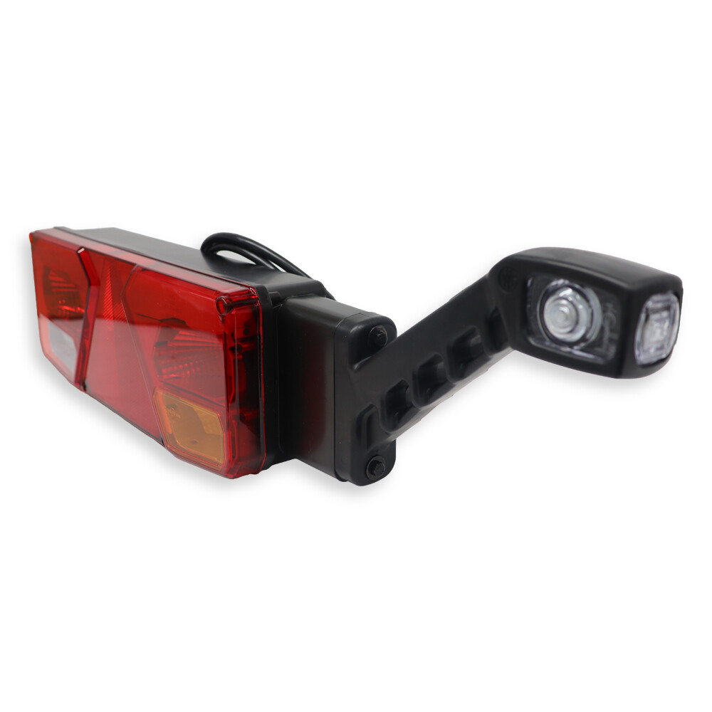 Фонарь задний универсальный WAS 12-24V   с  габаритным фонарем  \правый\кабель