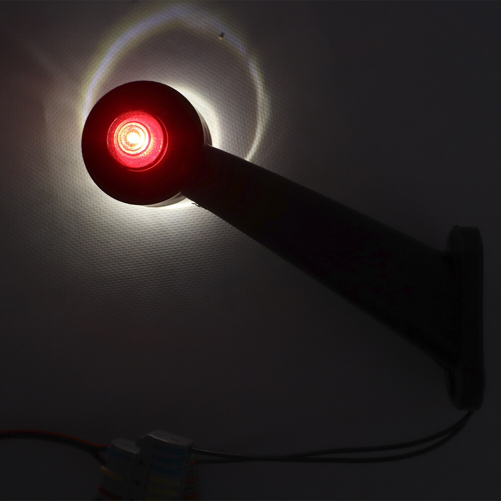 Фонарь габаритный рог LED 12-24 V\WAS\ прав. Фонарь габаритный рог LED 12-24 V\WAS\ прав.