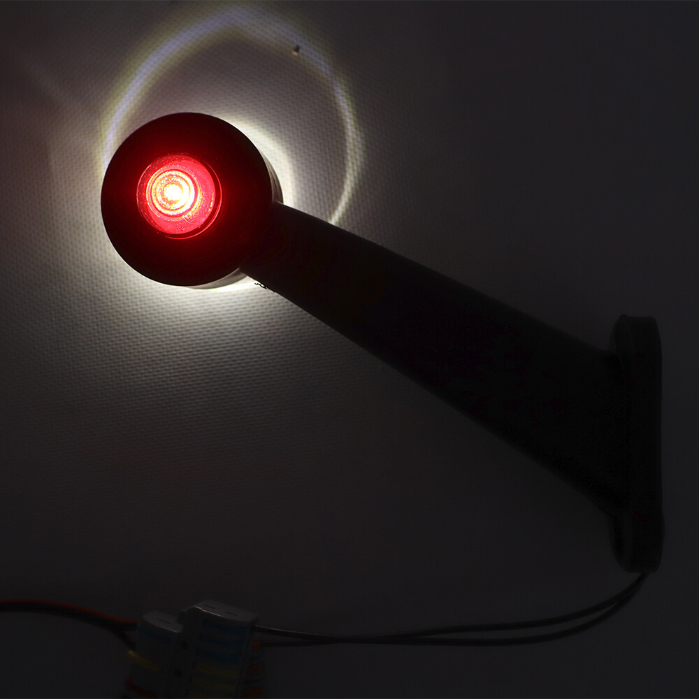 Фонарь габаритный рог LED 12-24 V\WAS\ лев. Фонарь габаритный рог LED 12-24 V\WAS\ лев.