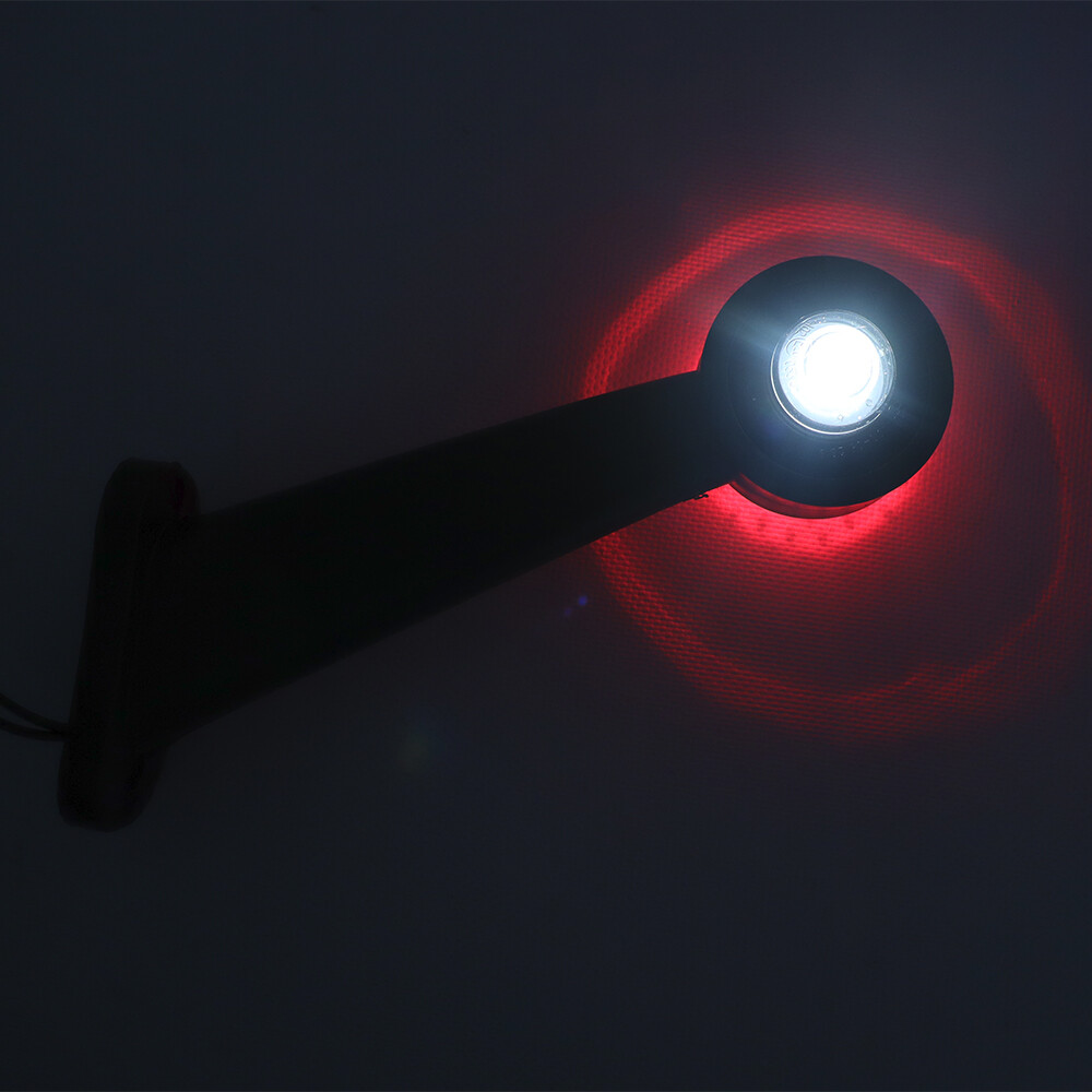 Фонарь габаритный рог LED 12-24 V\WAS\ лев. Фонарь габаритный рог LED 12-24 V\WAS\ лев.