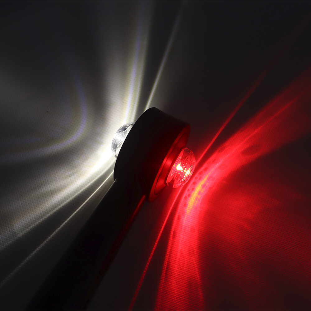 Фонарь габаритный рог LED 12-24 V\WAS\ лев. Фонарь габаритный рог LED 12-24 V\WAS\ лев.