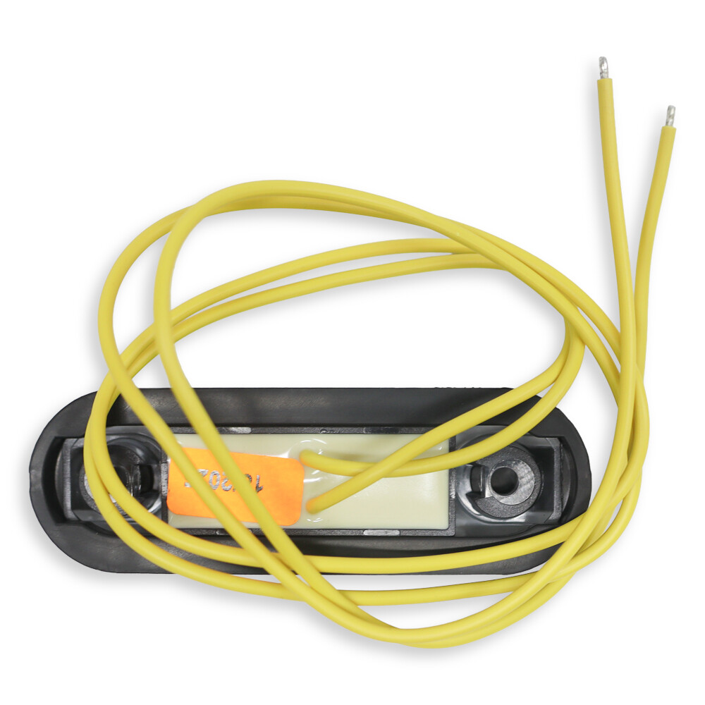 Фонарь габаритный "Slim" желтый LED 12/24V  HORPOL