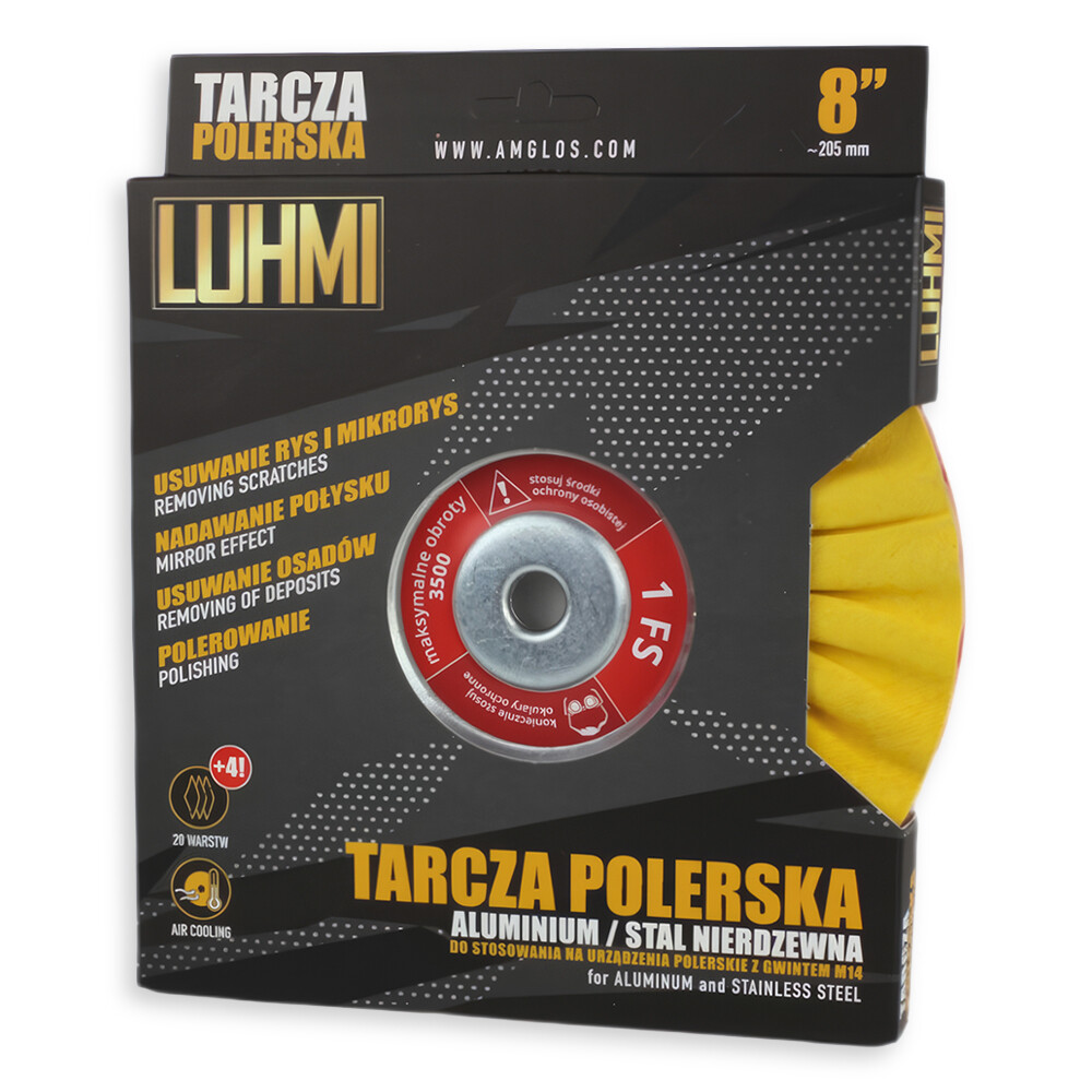 Набор для полировки металлических поверхностей LUHMI 1FS 205 mm Набор для полировки металлических поверхностей LUHMI 1FS 205 mm