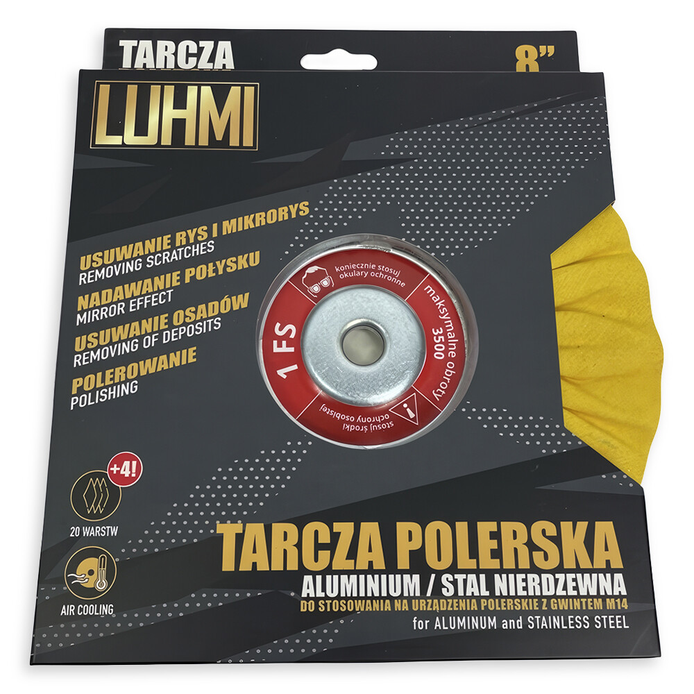 Набор для полировки металлических поверхностей LUHMI 1FS 205 mm Набор для полировки металлических поверхностей LUHMI 1FS 205 mm