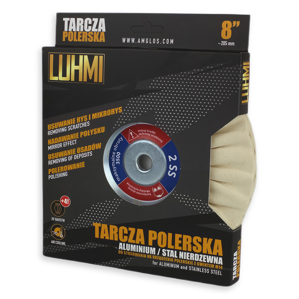 Диск LUHMI 2SS 205 mm для базового этапа полировки Диск LUHMI 2SS 205 mm для базового этапа полировки