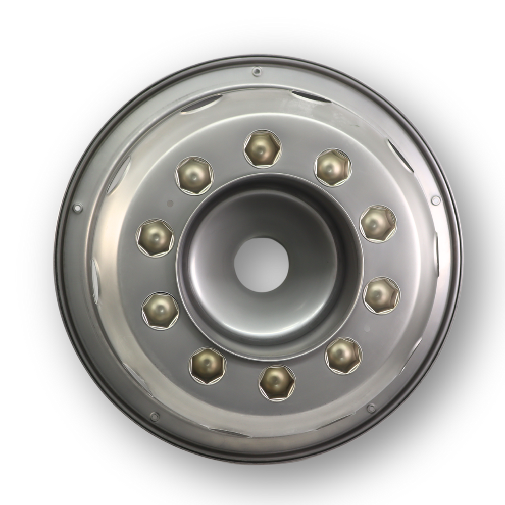 Колпак колеса 22,5 (нерж.) задний \с фальш гайками\