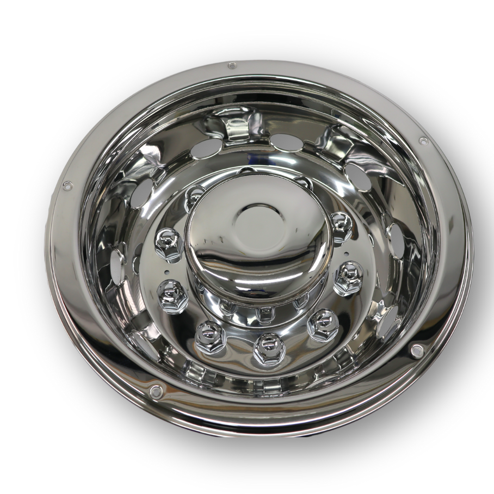 Колпак колеса 22,5 (нерж.) задний \с фальш гайками\