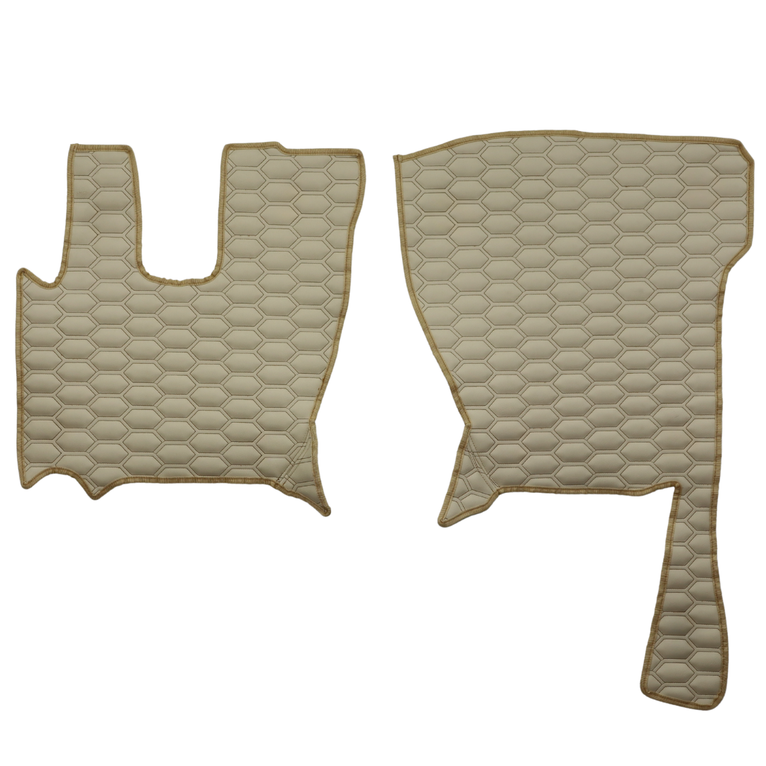 Килимок Екошкіра RENAULT Premium 2006-2013; АКПП, МКПП, бежевий, АСП Килимок Екошкіра RENAULT Premium 2006-2013; АКПП, МКПП, бежевий, АСП