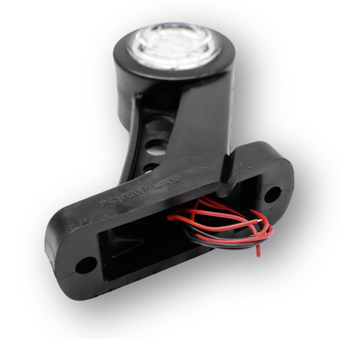 Фонарь габаритный рог LED кривой 13 см \F.PLAS\ Фонарь габаритный рог LED кривой 13 см \F.PLAS\