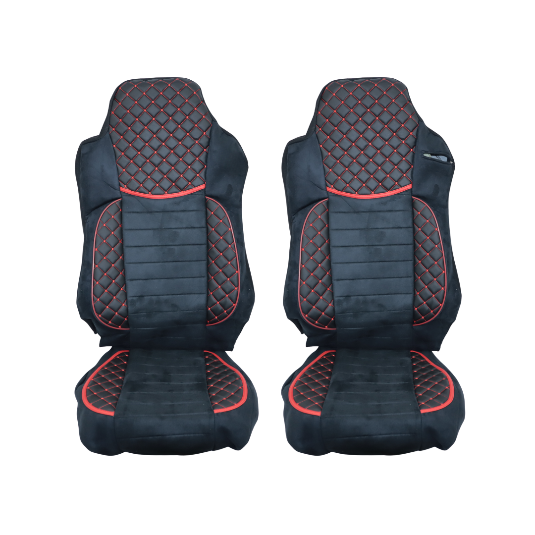 Чохол на сидіння KILIFI MAN TGX,TGA,TGL,TGM,TGS; (2007-2020) 1 ремінь, водій та пасажир (Низький) Чорний